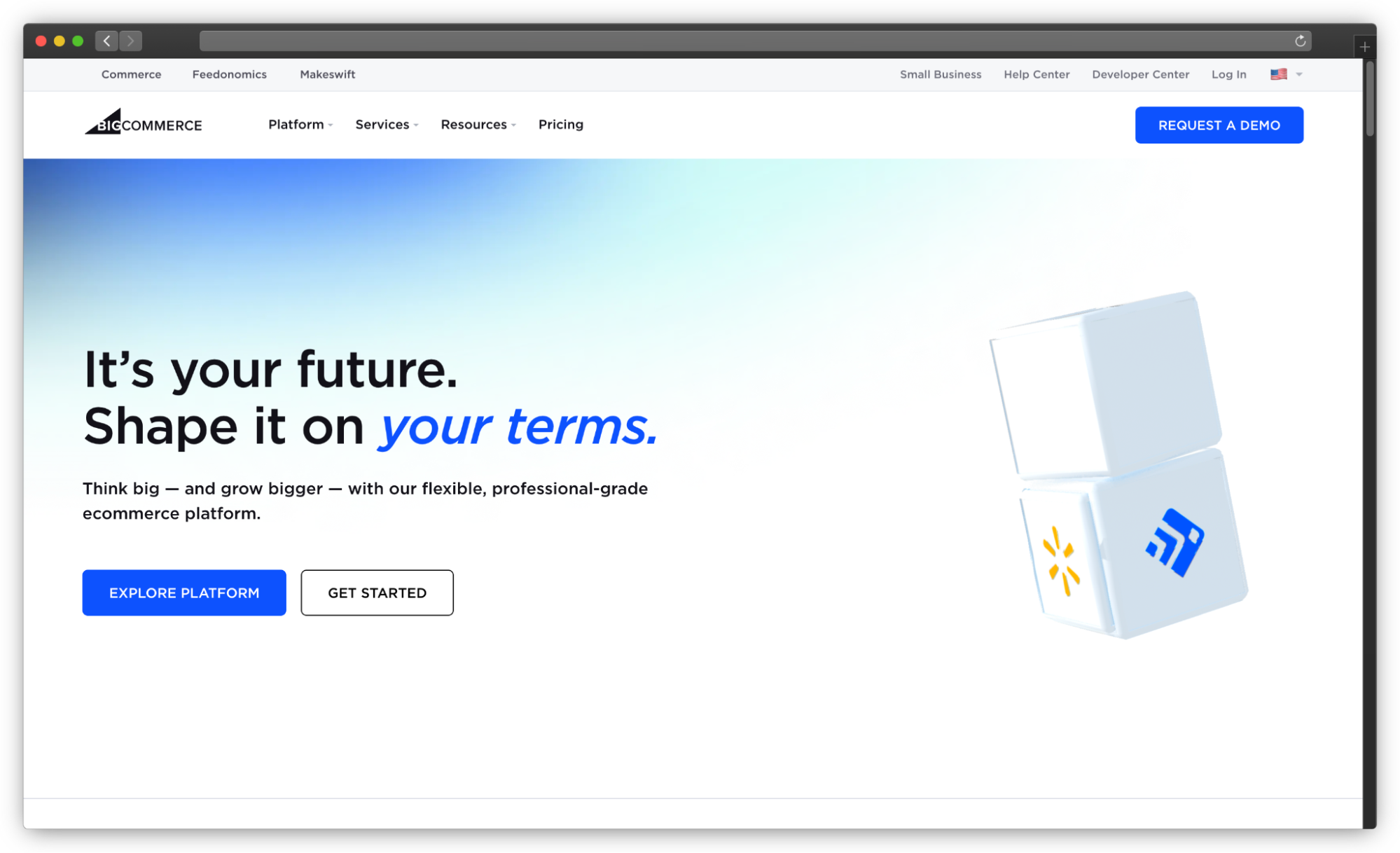 BigCommerce Website Screenshot